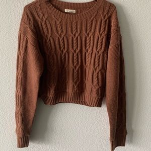 WOMENS LA HEART PACSUN CROP SWEATER.